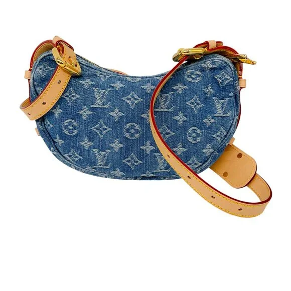 Louis Vuitton Denim Croissant Bag - Picture 3 of 12